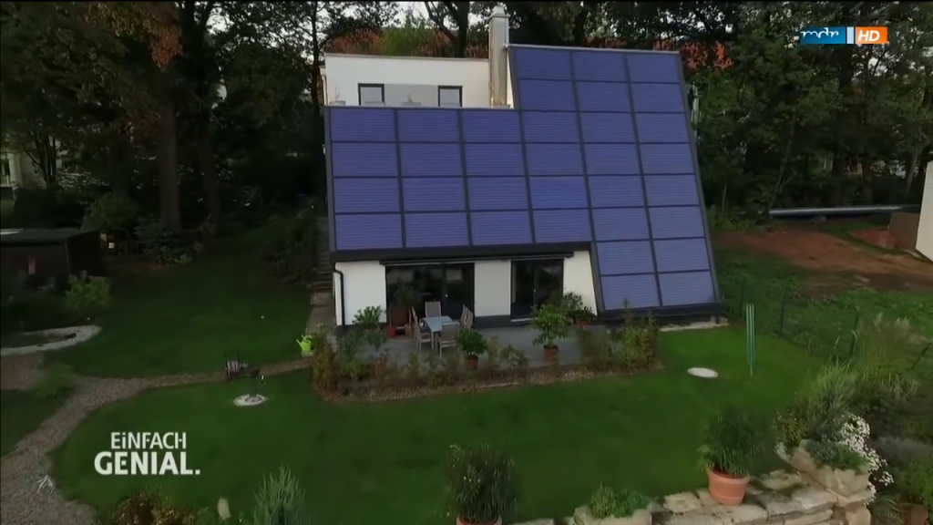 Eigenheim mit Solarthermie-Heizung